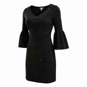 NWOT 4 Black dot H&M Dress